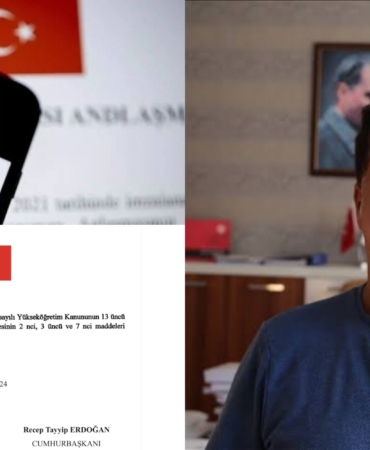 yeni rektör