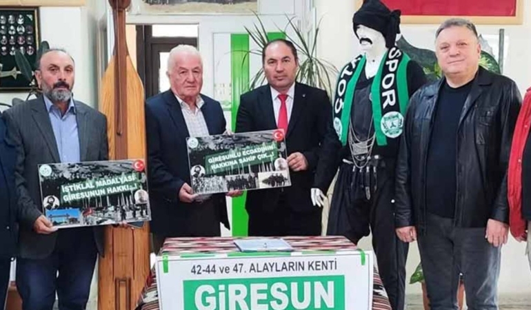 Giresun İstiklal Madalyası için 200 bin imza hedefi