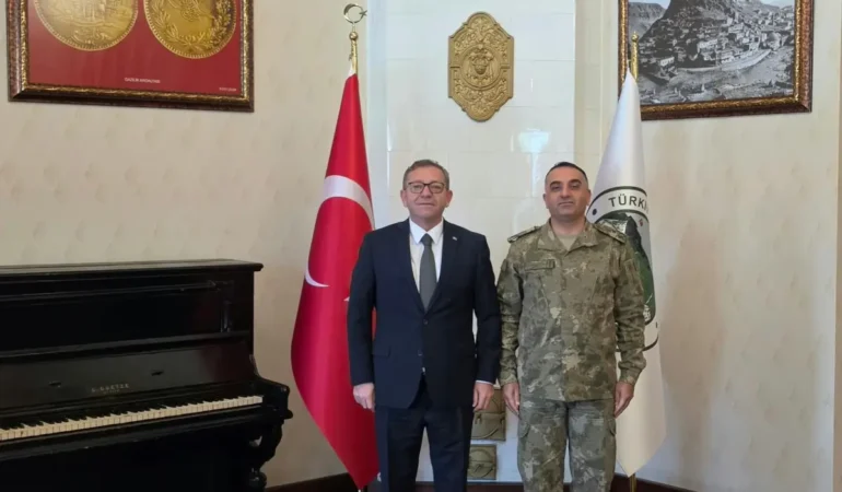 Tuğgeneral Özyurt’tan Vali Polat’a Ziyaret